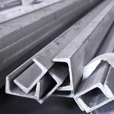 304 فولاد ضد زنگ U اندازه کانال مستقیم 6 میلی متر نورد گرم