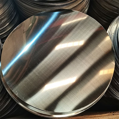 دایره فولادی ضد زنگ سفارشی آینه Ba شماره 4 2b ASTM304l دایره فولادی برش ضد زنگ 0.56 میلی متر