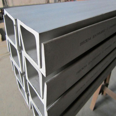 کانال C فولادی ضد زنگ SS304 U کانال ASTM AISI 304l 316 316l
