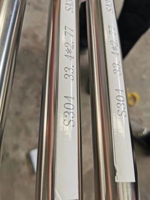 304 لوله استنلس استیل بدون درز Ss304 لهستانی ASTM JIS AISI DIN