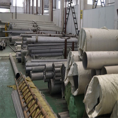 201 قطر بزرگ فولاد ضد زنگ لوله جوش داده شده ASTM ساخت و ساز