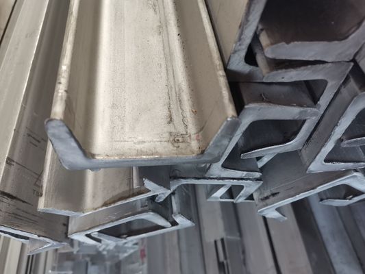 کانال فولادی ضد زنگ 12 متری ASTM A312 316 316L U