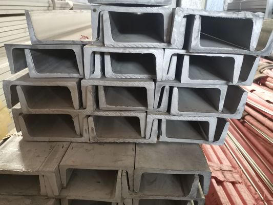 پروفیل UPN 80 کانال U شکل فولاد ضد زنگ کربن گالوانیزه بدون سوراخ