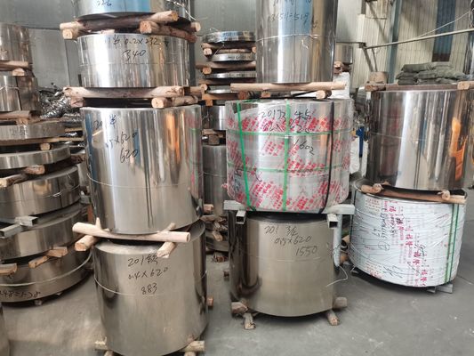 سطح نورد سرد 3 میلی متری کویل فولادی ضد زنگ Astm سطح 2B